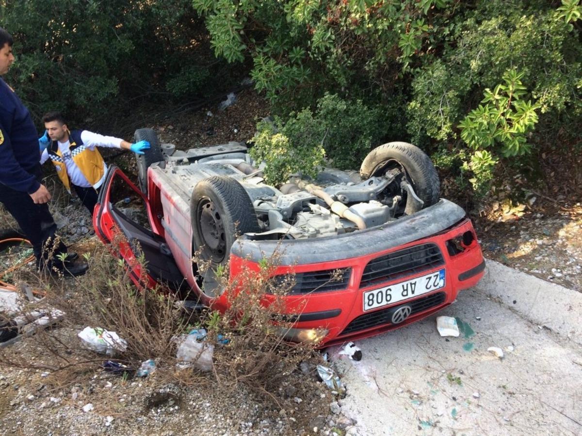Muğla&rsquo;da kaza: 1 &ouml;l&uuml;, 3 yaralı