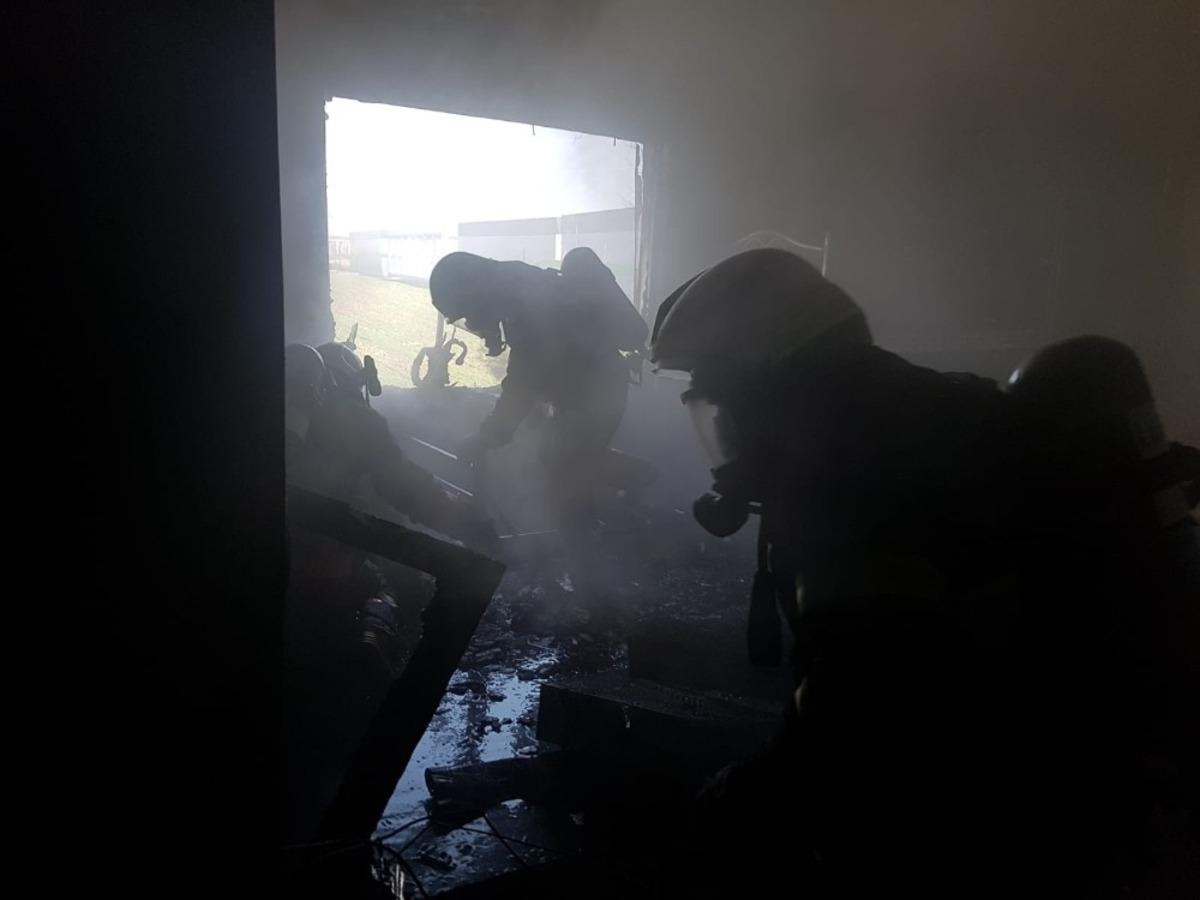 Sobadan &ccedil;ıkan kıvılcım evi yaktı