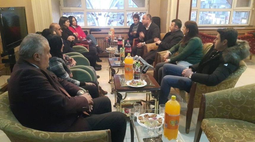 Hakkari Dernekler Federasyonu heyeti Hakkari&rsquo;de toplandı