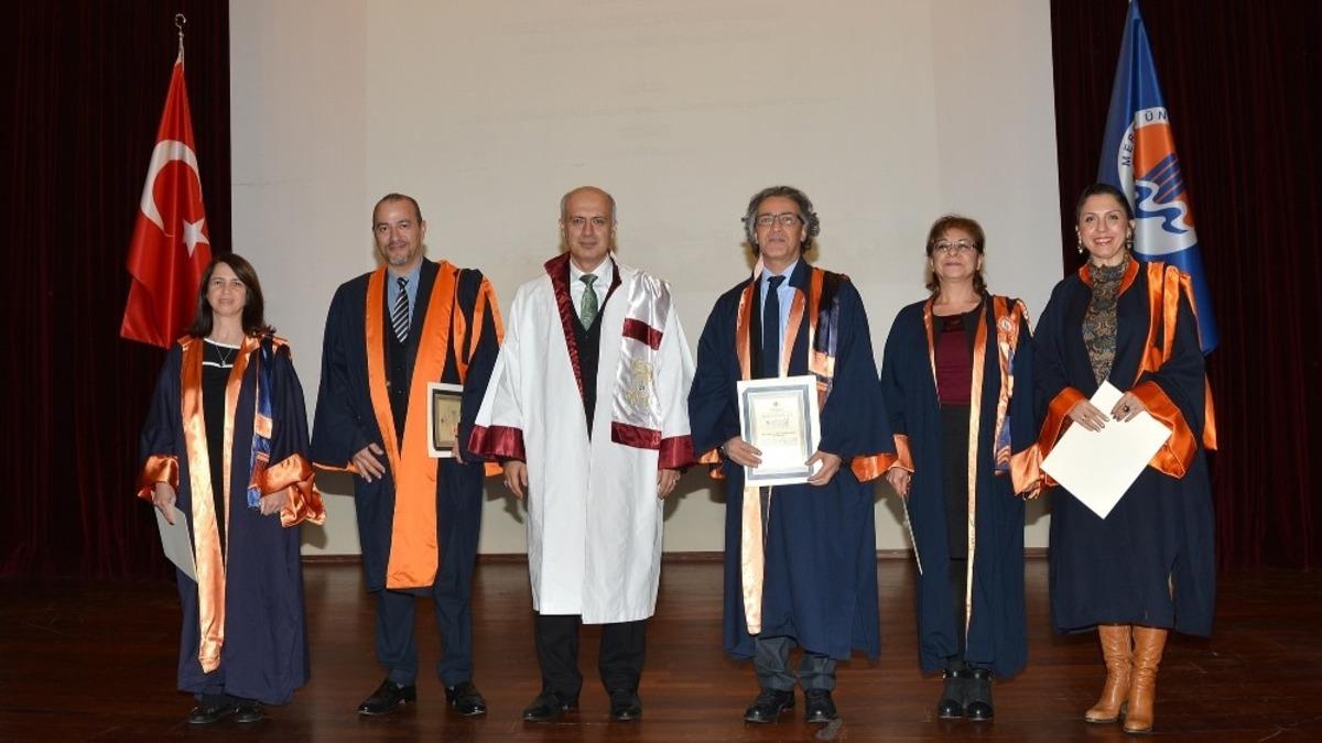 Proje ve uluslararası yayın sahibi &ouml;ğretim elemanlarına teşekk&uuml;r belgesi verildi