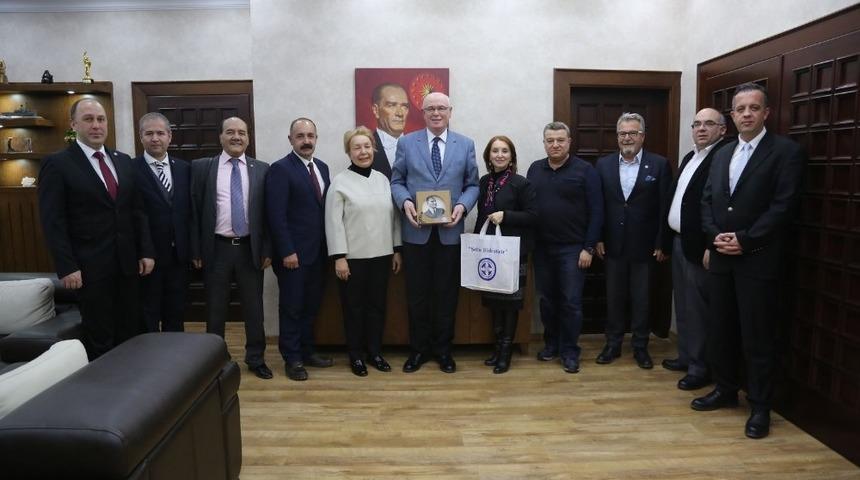 Eskişehir Kent Konseyi Başkan Kurt&rsquo;u ziyaret etti