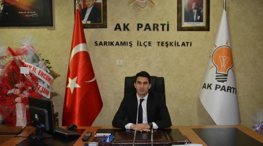 Ak Parti Sarıkamış İl&ccedil;e Başkanı Kenan Doğan, g&ouml;reve başladı