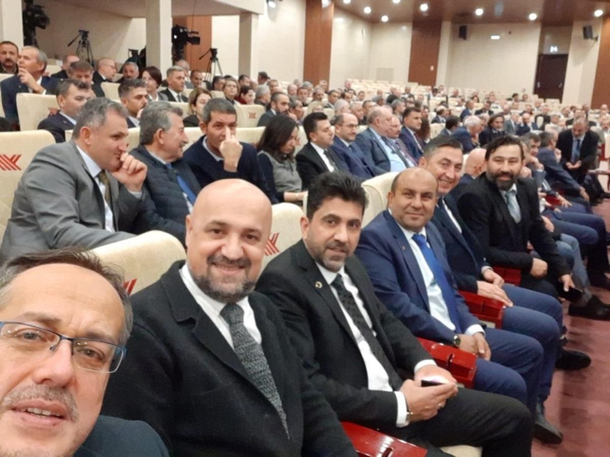 Rekt&ouml;r Aldemir, protokol t&ouml;renine katıldı