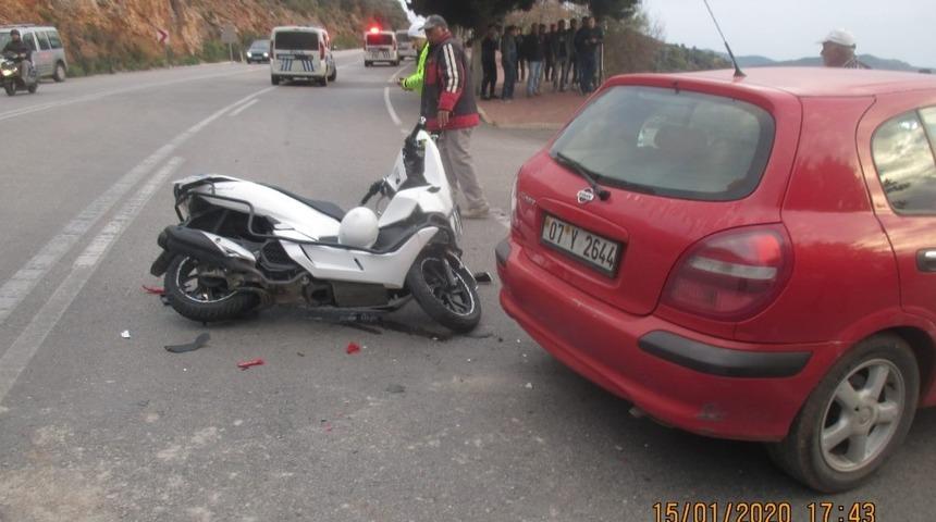 Kask sayesinde olası &ouml;l&uuml;mden d&ouml;nd&uuml;