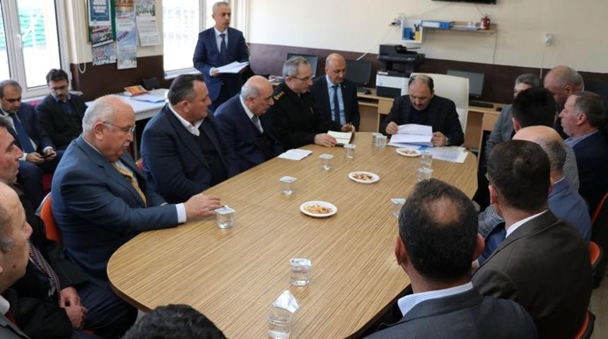 Bartın Valisi Güner köy muhtarlarıyla buluştu