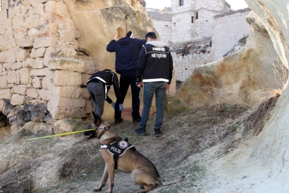 Nevşehir&rsquo;de narkotik uygulaması yapıldı