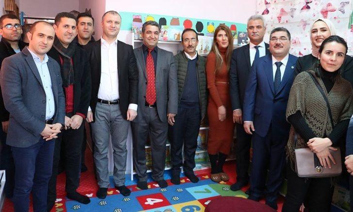 Minik Laleler Kreş ve Anaokulu’nda kütüphane açılışı G1