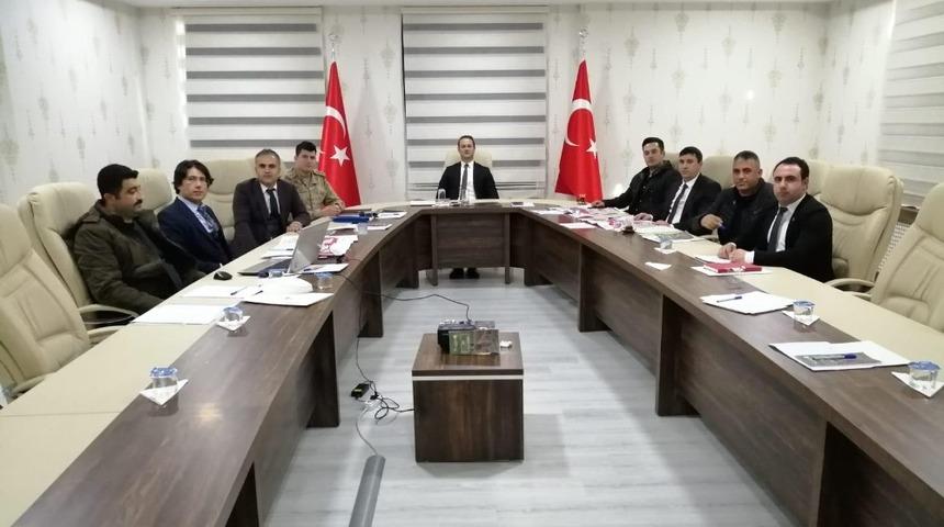 Malazgirt’te av komisyon toplantısı
