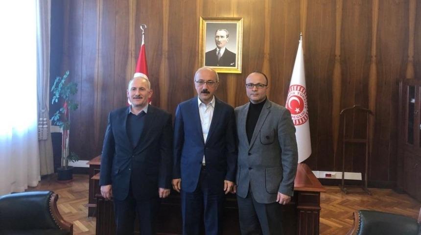 Sarıtaş, Ermenek’in yatırım ve projeleri için Ankara’da temaslarda bulundu