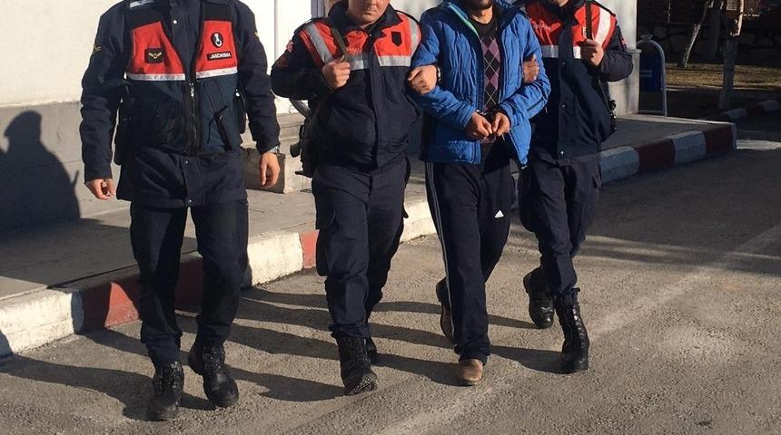 10 yıl 5 ay hapis cezası bulunan şahıs jandarma ekiplerince yakalandı