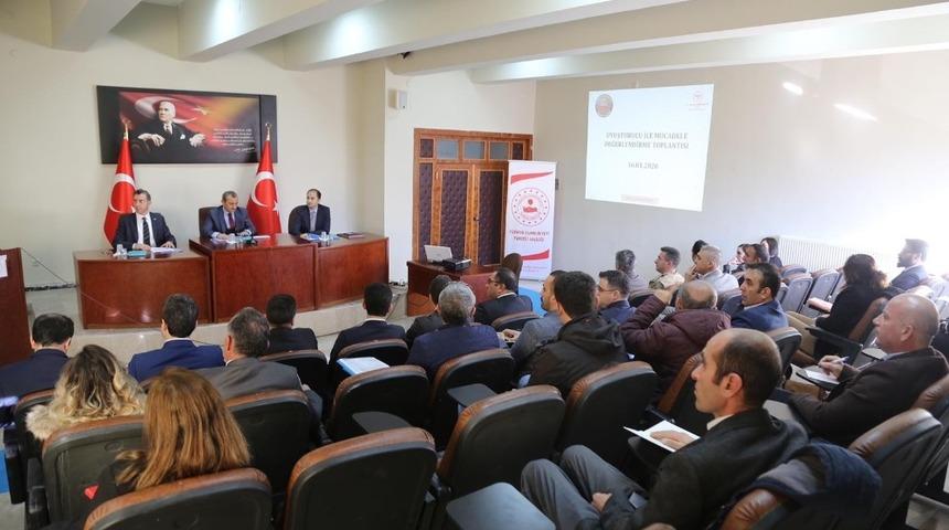 Tunceli’de uyuşturucu ile mücadele toplantısı