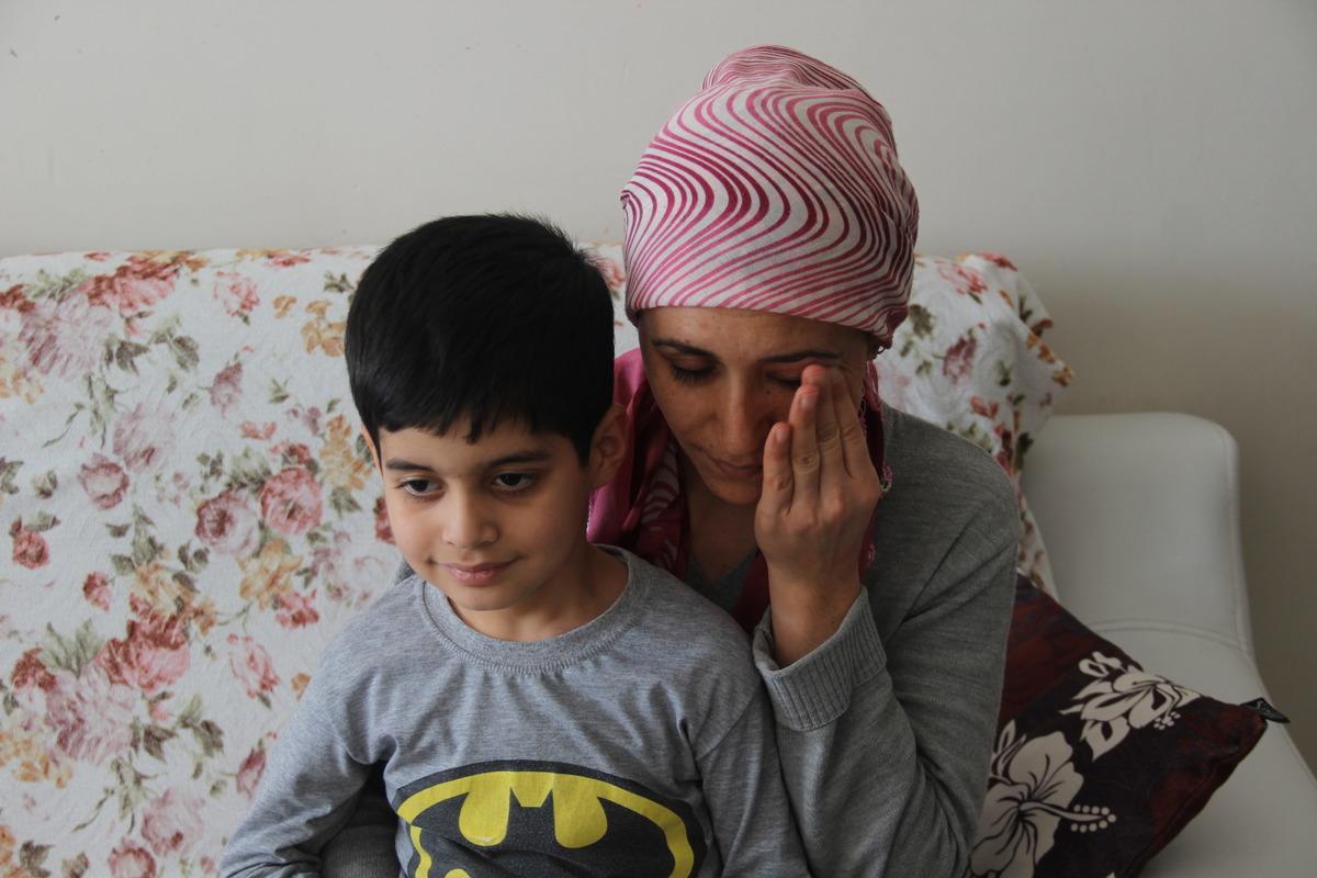 K&uuml;&ccedil;&uuml;k Taha'nın annesine Cumhurbaşkanı Erdoğan'dan s&uuml;rpriz telefon