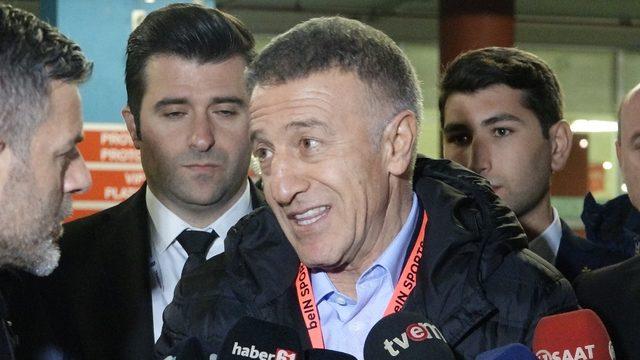 Trabzonspor Kul&uuml;b&uuml; Başkanı Ahmet Ağaoğlu: "Son zamanlarda herkes Trabzonspor&rsquo;un muhasebesini tutmaya başladı" 1