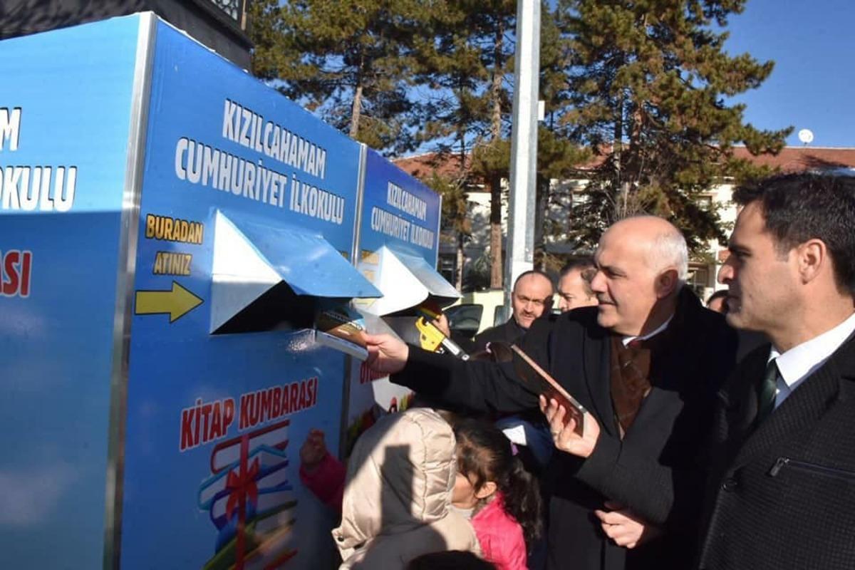 Kızılcahamam&rsquo;da &ldquo;Kitabım, Oyuncağım Hediyem Olsun&rdquo; projesi