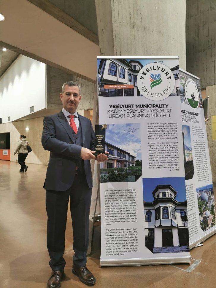 Fransa’da, Yeşilyurt Belediyesi’ne Uluslararası ödül G4