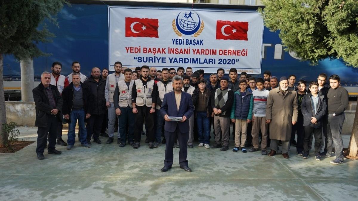 Yedi Başak&rsquo;tan İdlip&rsquo;e yardım