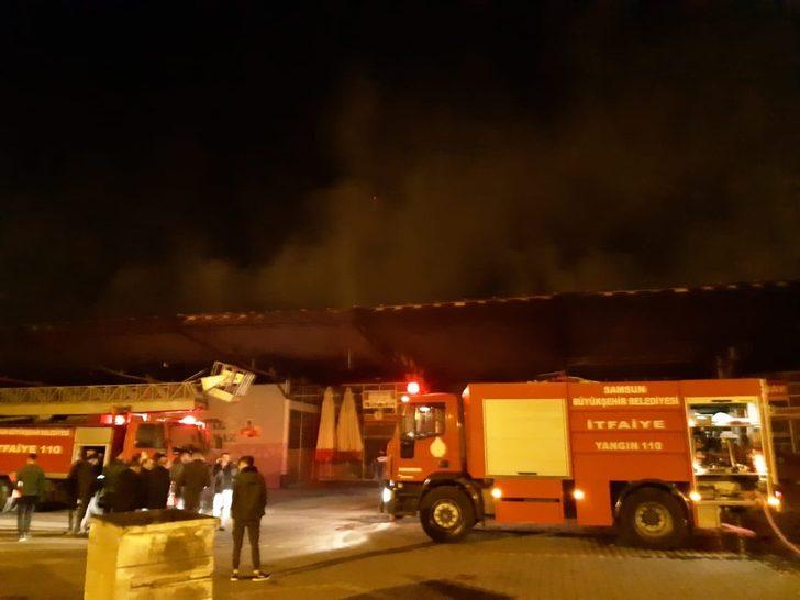 Çarşamba halinde yangın G2