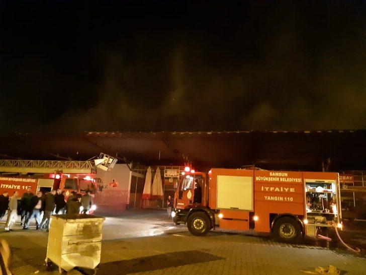 Çarşamba halinde yangın G3