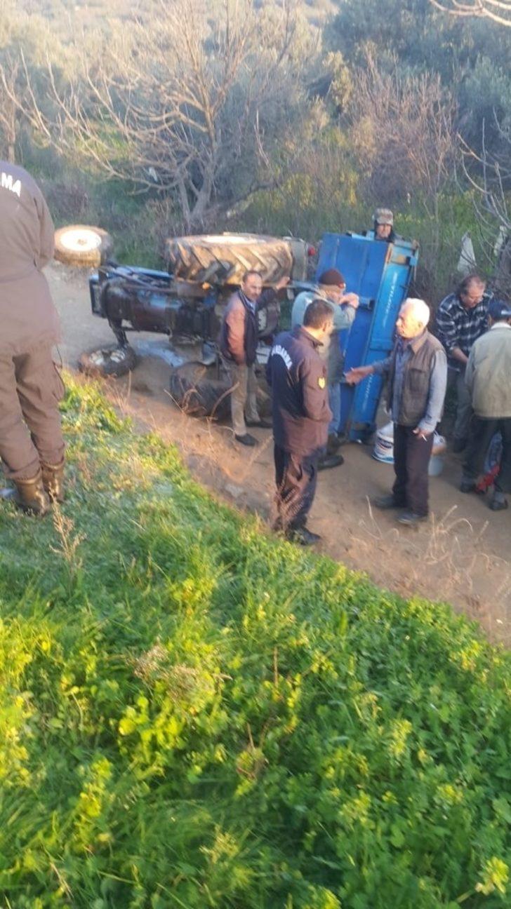 Ağır yaralanan traktör sürücüsü kurtarılamadı G3