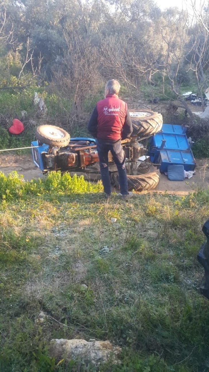 Ağır yaralanan traktör sürücüsü kurtarılamadı G4