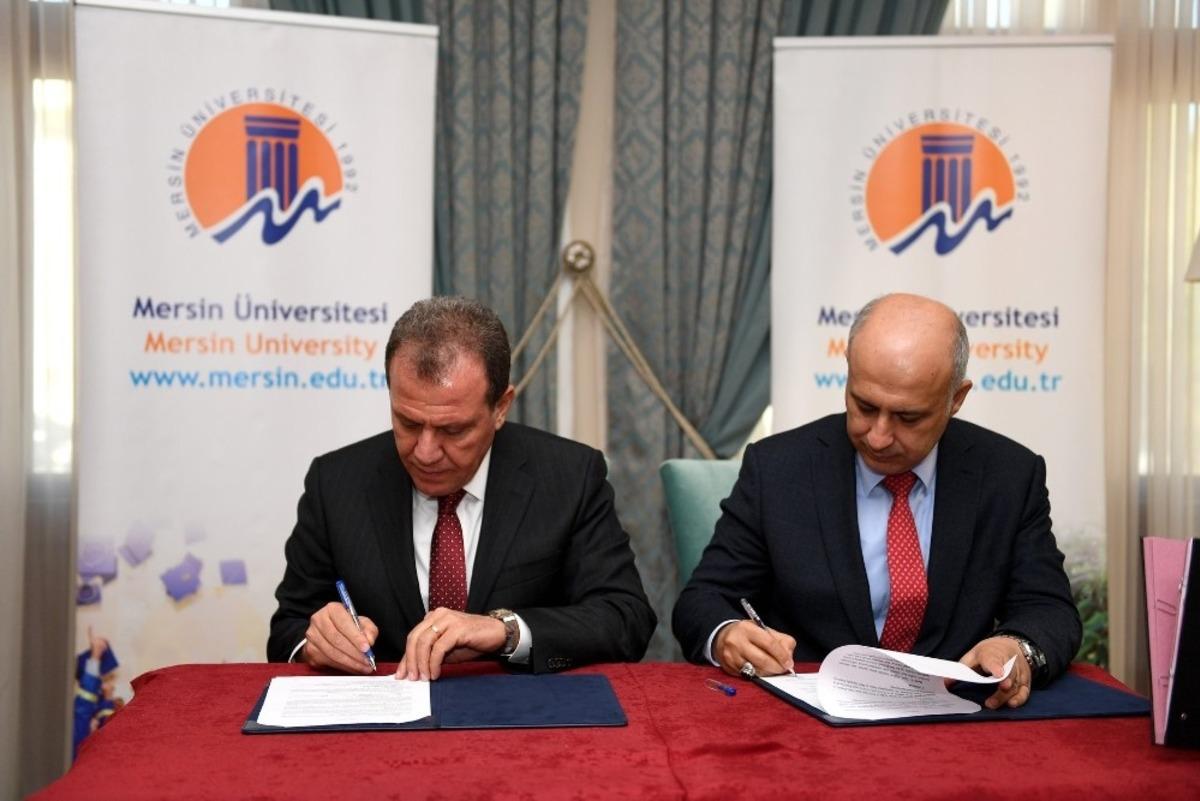 Mersin B&uuml;y&uuml;kşehir Belediyesi ile Mersin &Uuml;niversitesi arasında imzalar atıldı