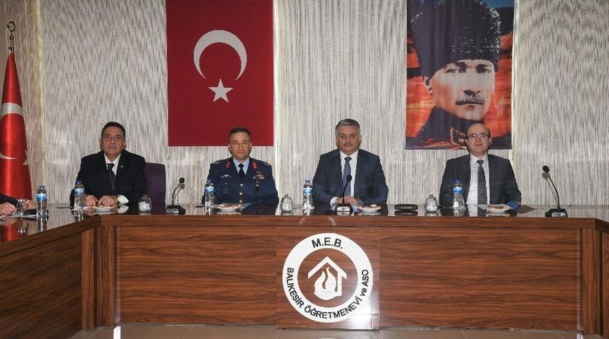 Balıkesir&rsquo;in il g&uuml;venliği masaya yatırıldı