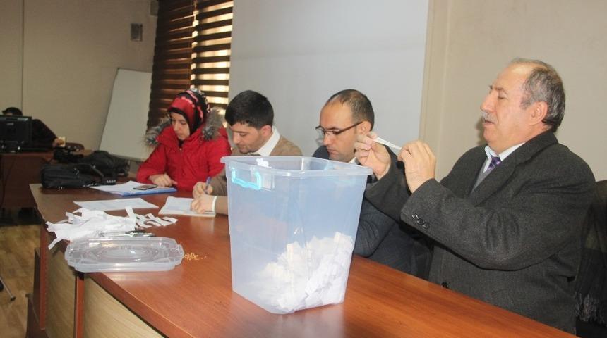 70 kişilik temizlik görevlisi için kura çekimi