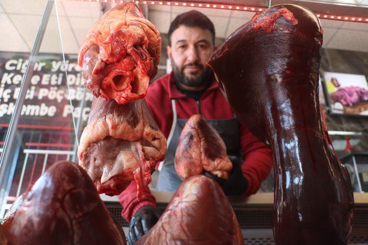 Sivas’ta havaların soğumasıyla hastalıklara şifa olan sakatata vatandaşların talebi arttı G1