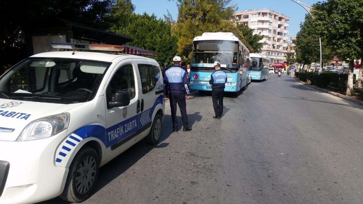 Tarsus&rsquo;ta toplu taşıma ve servis ara&ccedil;ları denetlendi