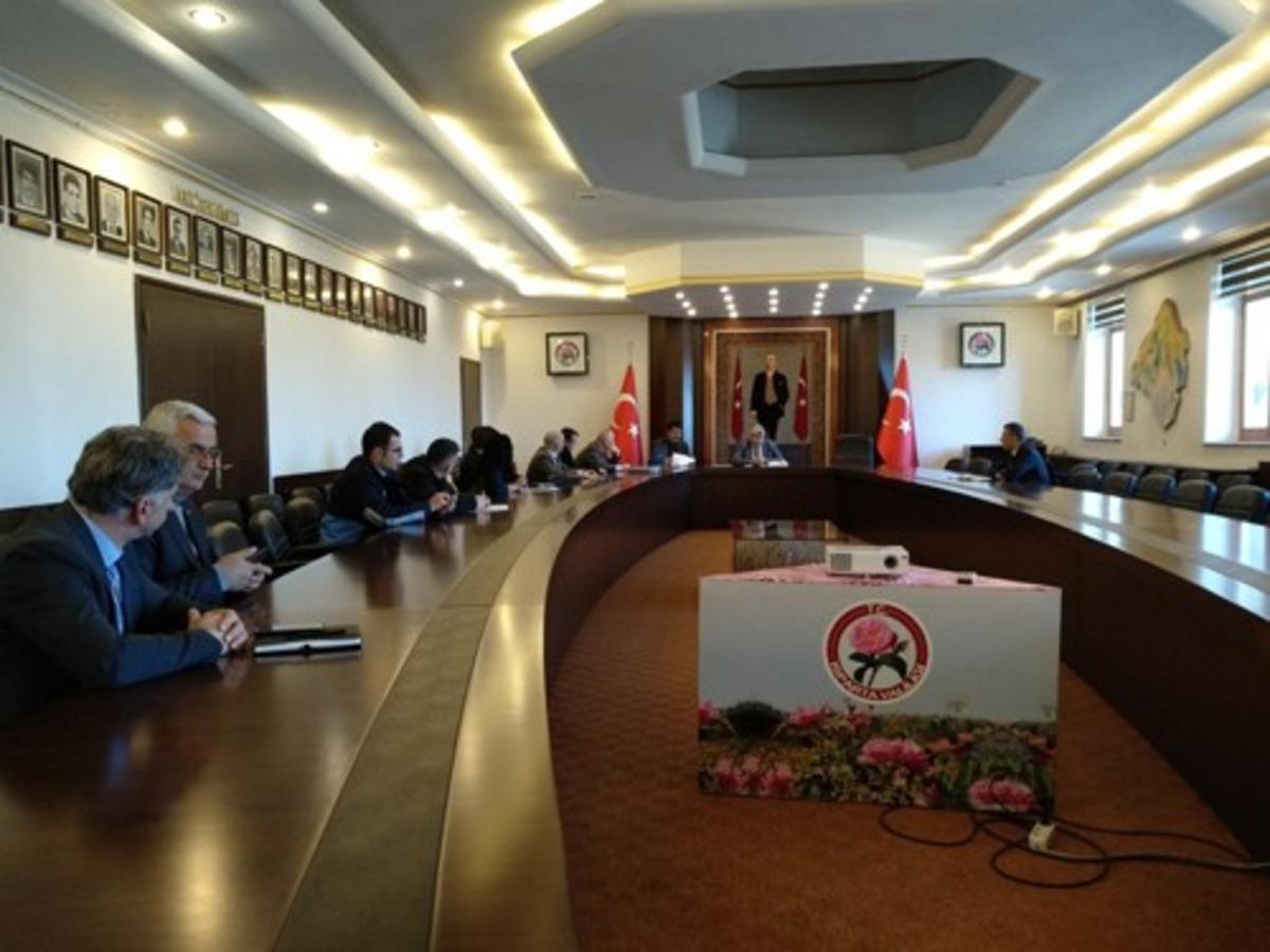 Isparta&rsquo;da hayvanları koruma kurulu toplantısı