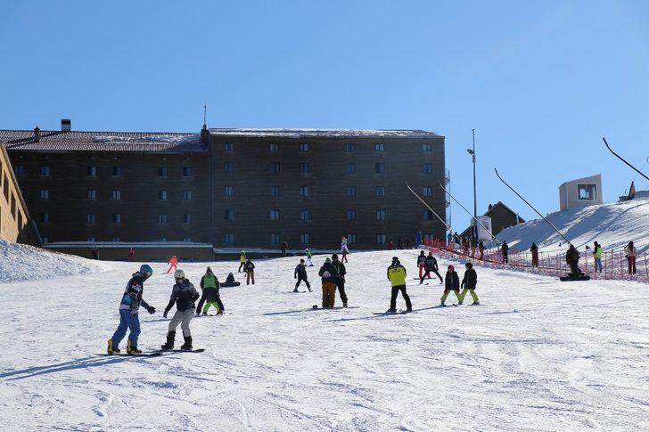 Kartalkaya’da, yarıyıl tatili yoğunluğu G1