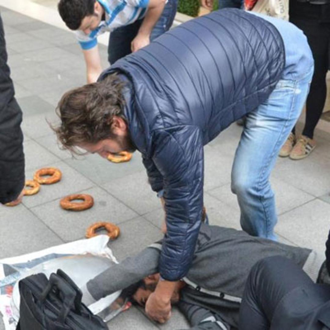 Yardımına ilk Bora Gencer koştu