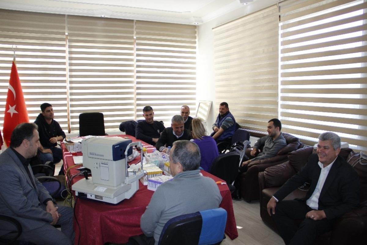 Ortaca Belediyesi&rsquo;nde sağlık taraması yapıldı