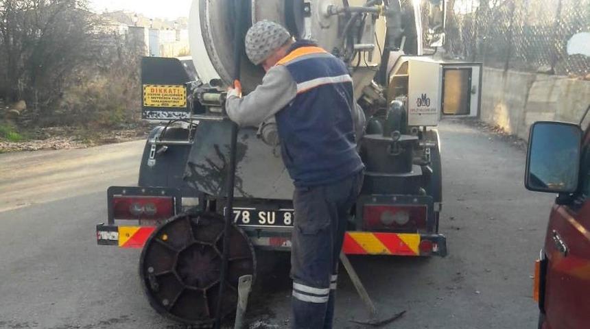 Safranbolu&rsquo;da belediyesi aralıksız &ccedil;alışıyor