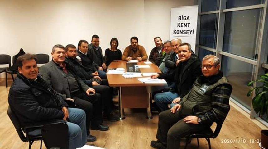 Biga Kent Konseyi 2020&rsquo;ye hızlı başladı