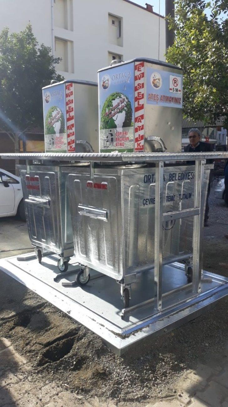 Ortaca yeraltı çöp konteyneri sistemine geçti G5