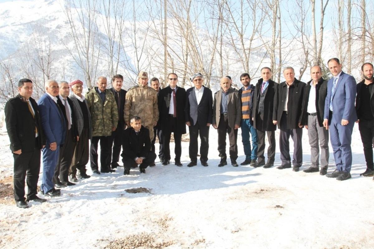 Kaymakam G&uuml;ven&rsquo;in k&ouml;y ziyaretleri