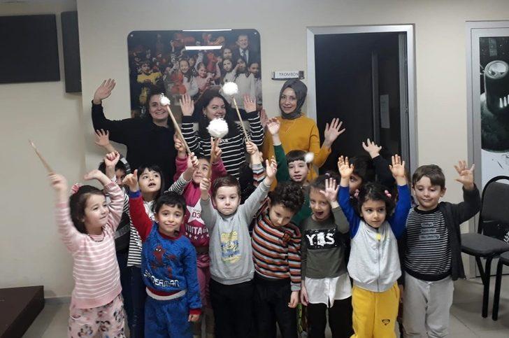 Çocuklara müzik aletleri tanıtıldı G1