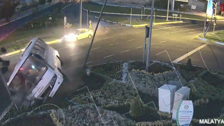 Kocaeli'de freni patlayan vinç dehşet saçtı!  G1