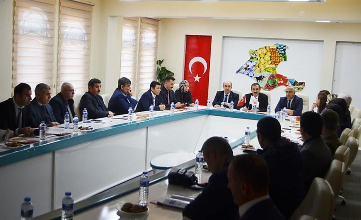 Tarım istişare toplantısı d&uuml;zenlendi