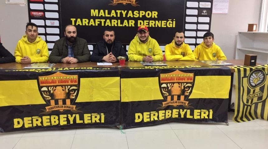 Malatyaspor Taraftarlar Derneği’nden ‘takımımızın yanındayız’ mesajı