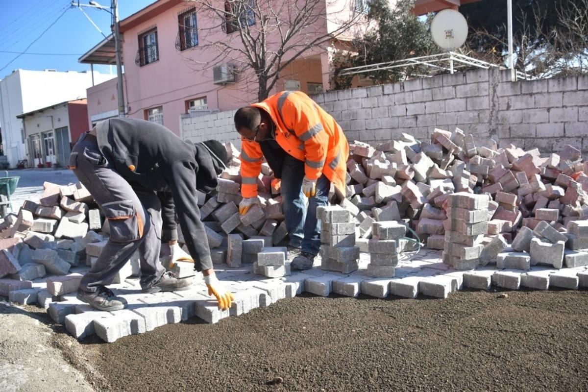 Yeni Şakran&rsquo;da yol d&uuml;zenleme &ccedil;alışmaları devam ediyor