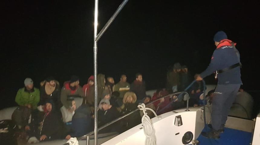 Aydın’da 2 ayrı operasyonda 46 düzensiz göçmen Yakalandı