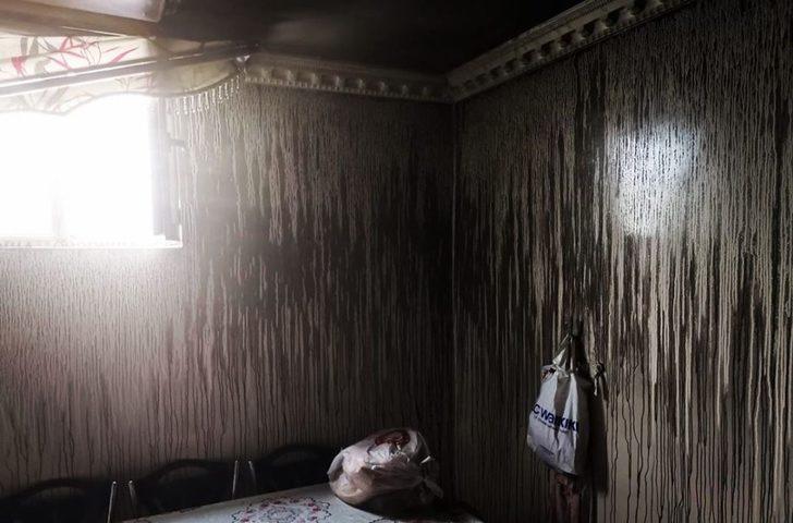 Van’da ev yangını G4