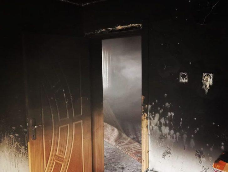 Van’da ev yangını G5