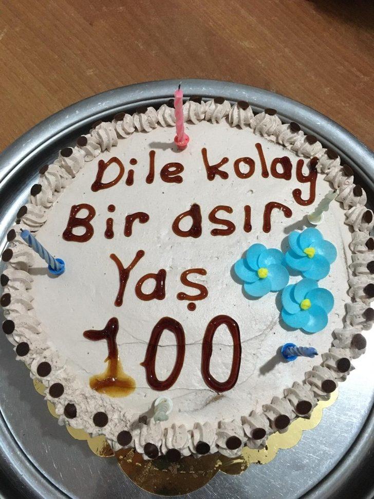 Asırlık dedeye doğum günü sürprizi! 100. yaş pastası G4