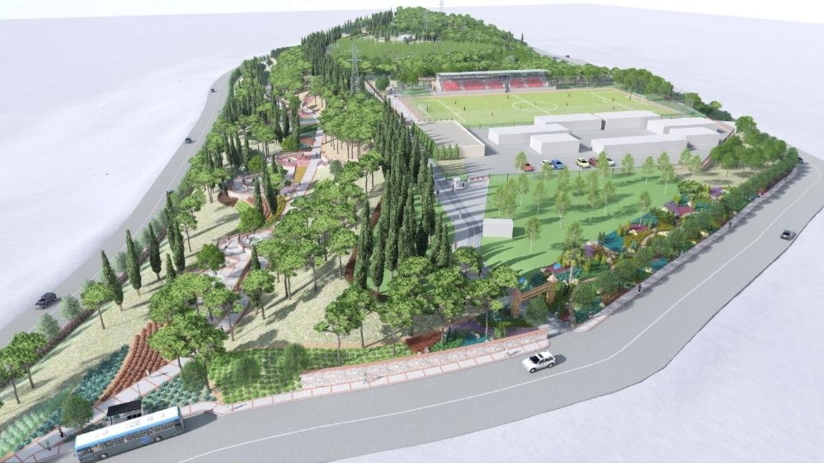 Beh&ccedil;et Uz Rekreasyon Alanı yenileniyor