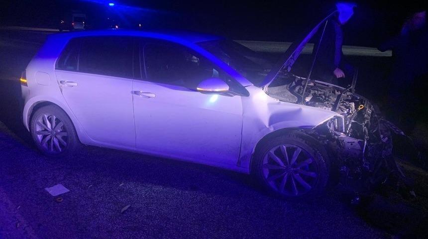 Tavşanlı&rsquo;da trafik kazası: 2 yaralı