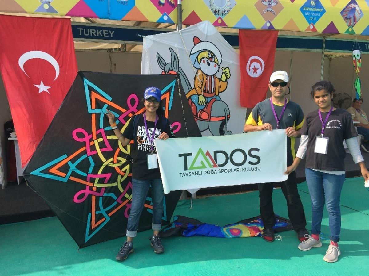 Tavşanlılı Fevzi Kır, Hindistan U&ccedil;urtma Festivali&rsquo;ne katıldı