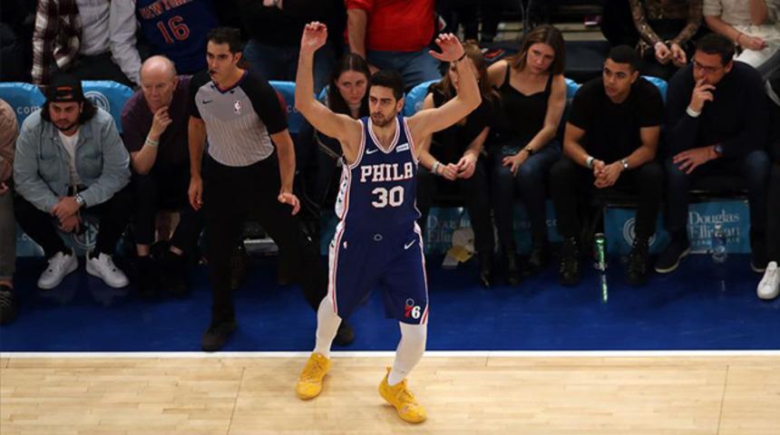 Sixers'a galibiyeti, kariyer rekoru kıran Furkan Korkmaz getirdi